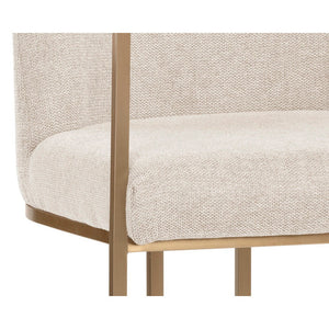 Rayla Dining Armchair - Belfast Oatmeal