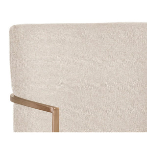 Rayla Dining Armchair - Belfast Oatmeal