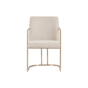 Rayla Dining Armchair - Belfast Oatmeal