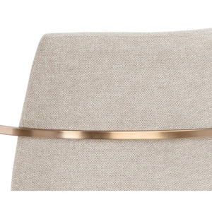 Rayla Dining Armchair - Belfast Oatmeal