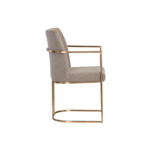 Rayla Dining Armchair - Belfast Oyster Shell