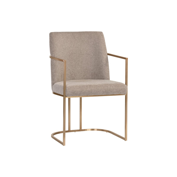 Rayla Dining Armchair - Belfast Oyster Shell