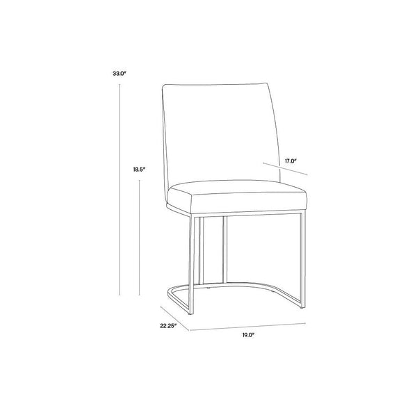 Rayla Dining Chair - Belfast Oatmeal