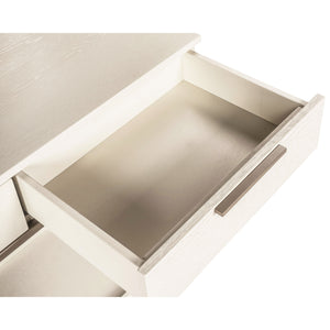 Rebel Console Table With Drawers - Champagne Gold - Cream