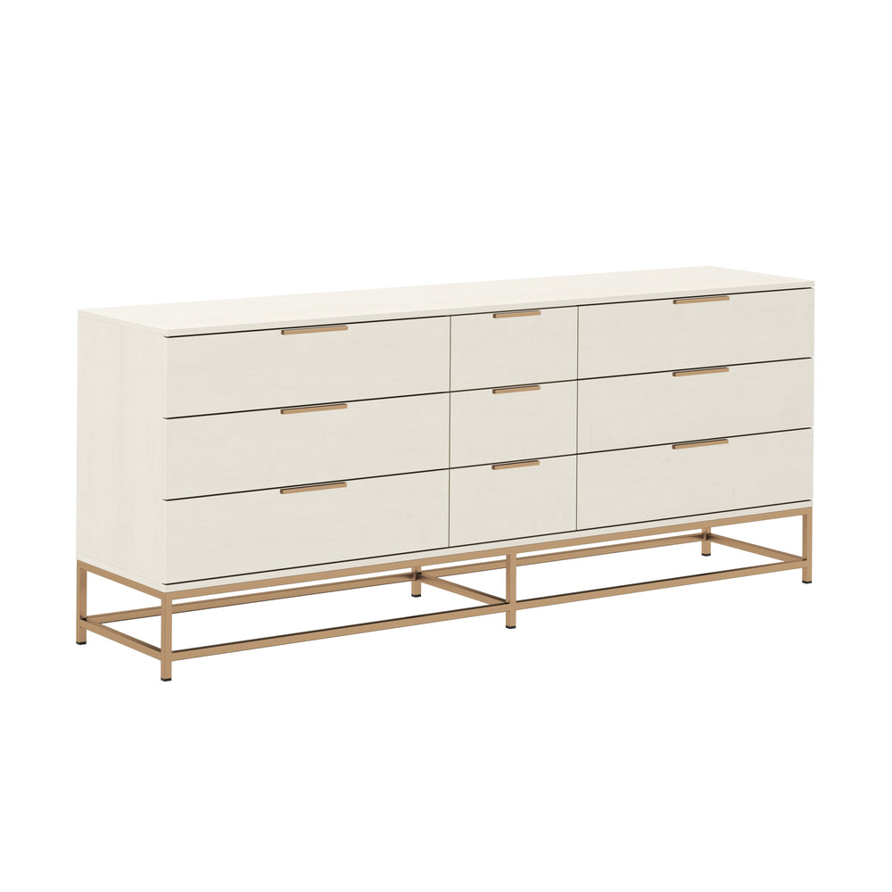 Rebel Dresser Large - Champagne Gold - Cream