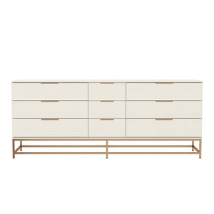 Rebel Dresser Large - Champagne Gold - Cream