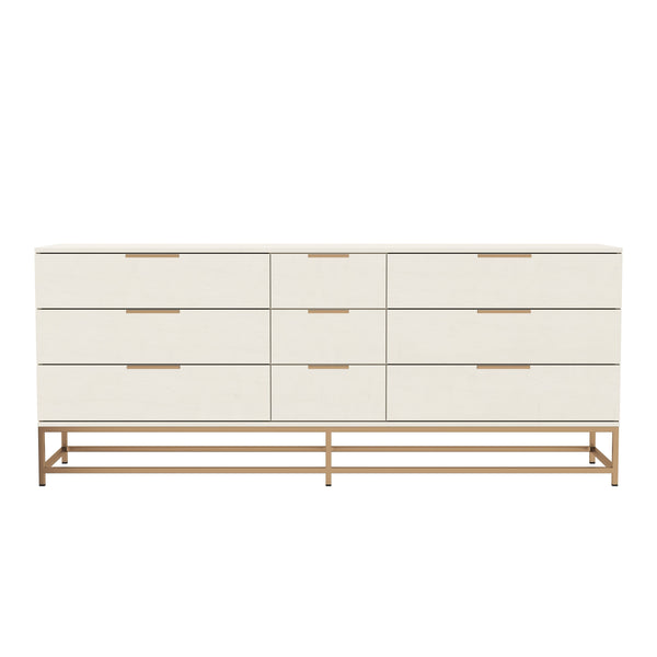 Rebel Dresser Large - Champagne Gold - Cream