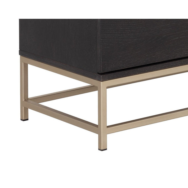 Rebel Dresser Large - Gold - Charcoal Grey