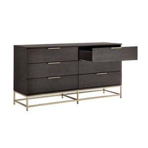 Rebel Dresser Small - Gold - Charcoal Grey