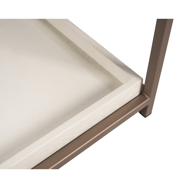 Rebel Nightstand Small - Champagne Gold - Cream