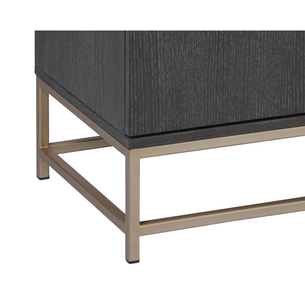 Rebel Sideboard Large - Gold - Charcoal Grey