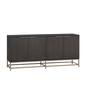 Rebel Sideboard Large - Gold - Charcoal Grey