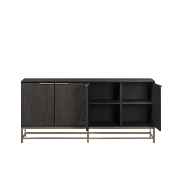 Rebel Sideboard Large - Gold - Charcoal Grey