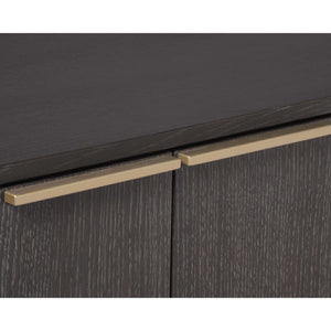 Rebel Sideboard Large - Gold - Charcoal Grey