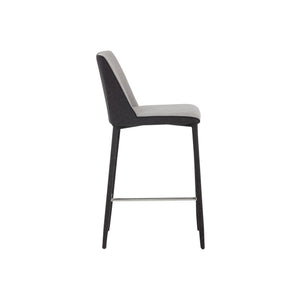 Renee Counter Stool - Armour Grey / Dark Slate