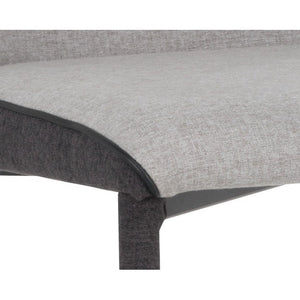 Renee Counter Stool - Armour Grey / Dark Slate