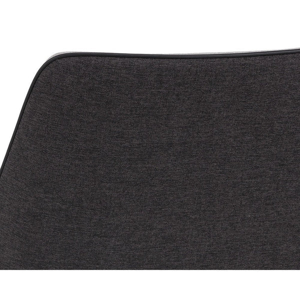 Renee Dining Armchair - Armour Grey / Dark Slate