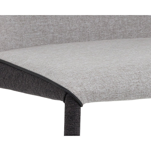 Renee Dining Chair - Armour Grey / Dark Slate