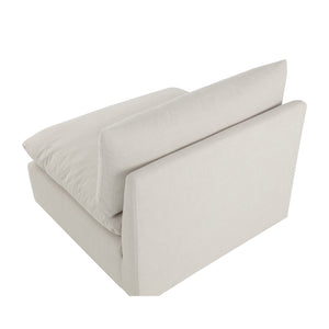 Reve Modular Armless Chair - Effie Linen