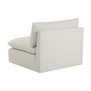 Reve Modular Armless Chair - Effie Linen