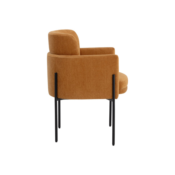 Richie Dining Armchair - Black - Danny Amber