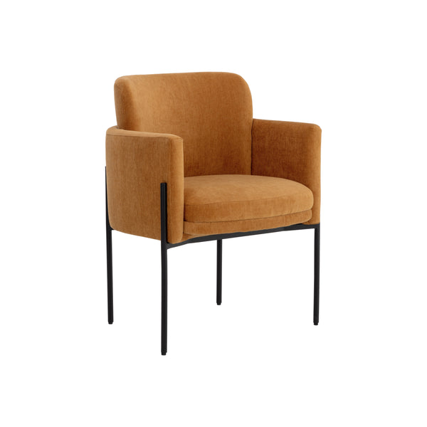 Richie Dining Armchair - Black - Danny Amber