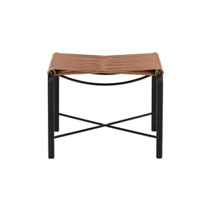 Riz Stool - Tan Leather