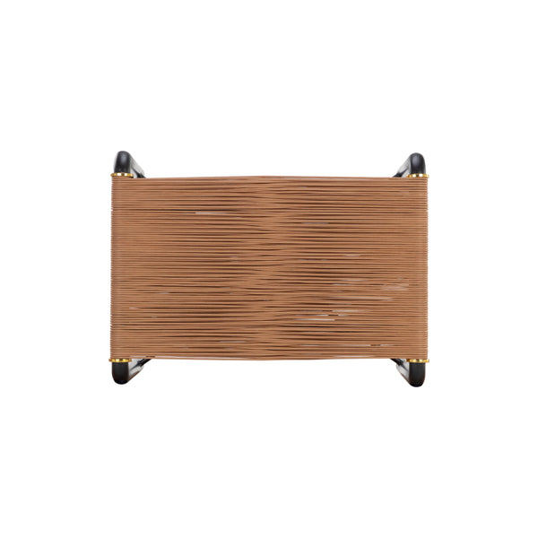 Riz Stool - Tan Leather