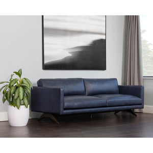 Rogers Sofa - Cortina Ink Leather