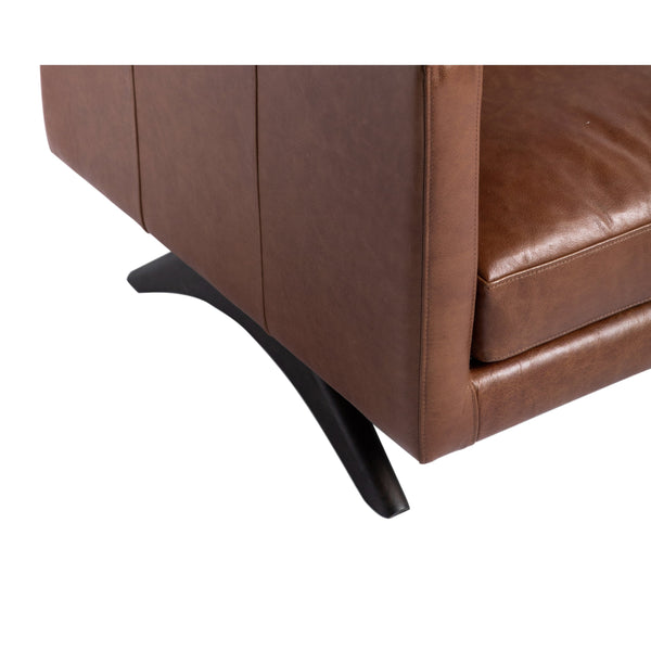 Rogers Sofa - Shalimar Tobacco Leather