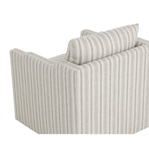 Roosevelt Swivel Lounge Chair - Gifford Script