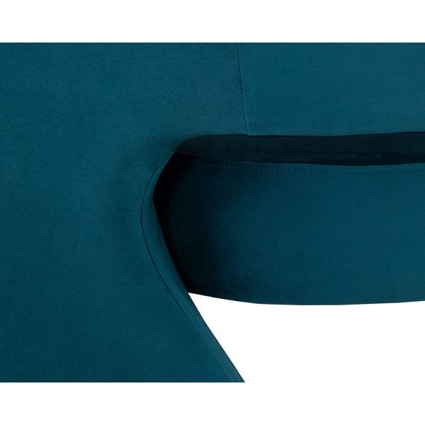 Rosalia Lounge Chair - Timeless Teal