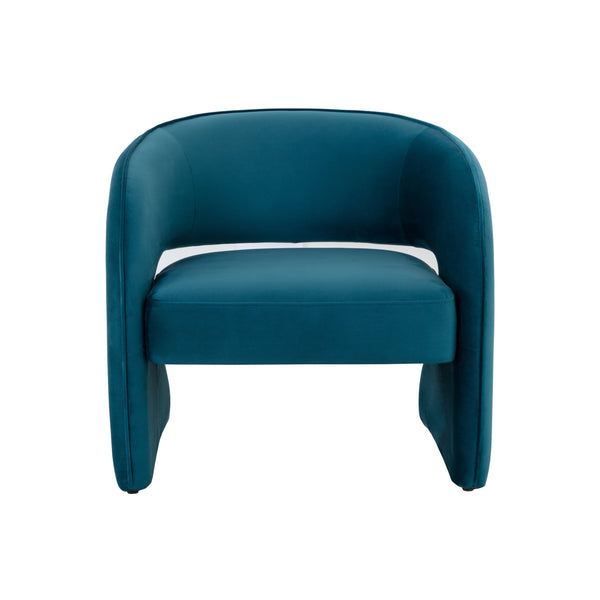 Rosalia Lounge Chair - Timeless Teal