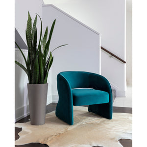 Rosalia Lounge Chair - Timeless Teal