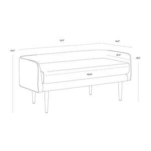 Sammy Bench - Grey Sky