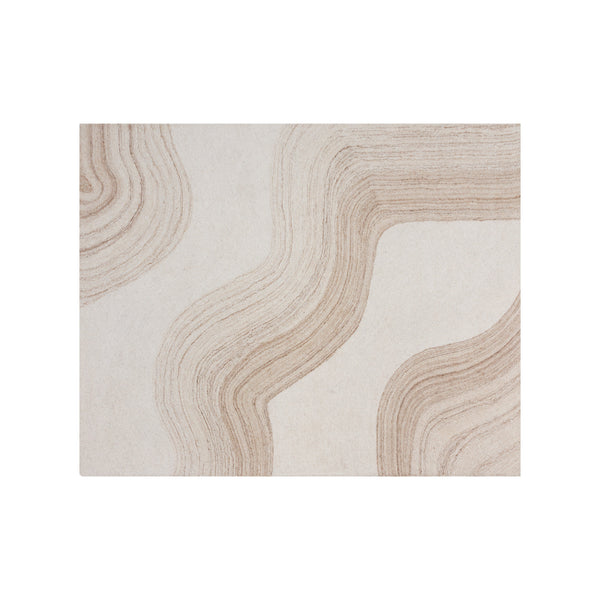 Sanibel Hand Tufted Rug - Ivory / Beige - 8' X 10'