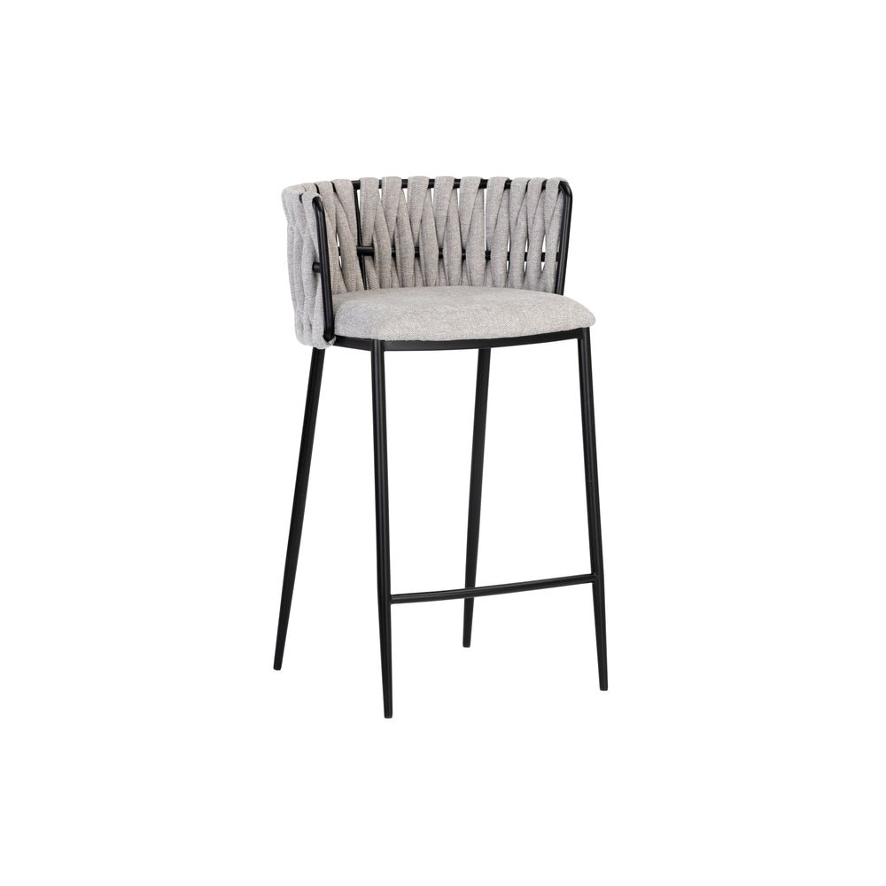 Sarai Counter Stool - Belfast Heather Grey