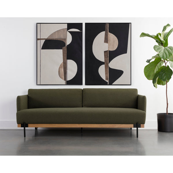 Saul Sofa - Copenhagen Olive