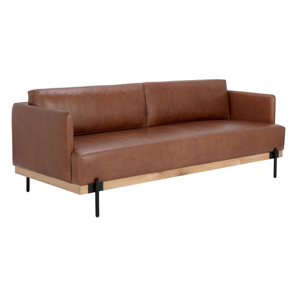 Saul Sofa - Shalimar Tobacco Leather