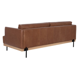 Saul Sofa - Shalimar Tobacco Leather