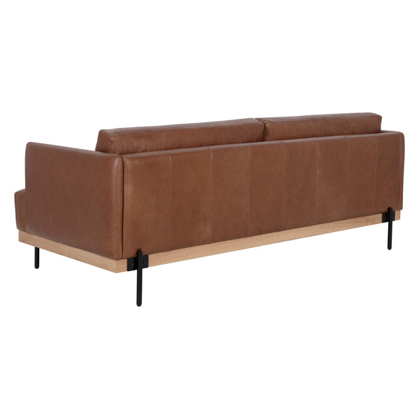 Saul Sofa - Shalimar Tobacco Leather