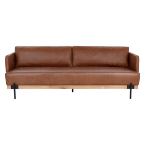 Saul Sofa - Shalimar Tobacco Leather