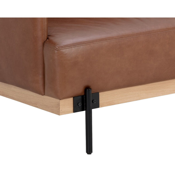 Saul Sofa - Shalimar Tobacco Leather