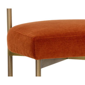 Seneca Counter Stool - Antique Brass - Danny Rust