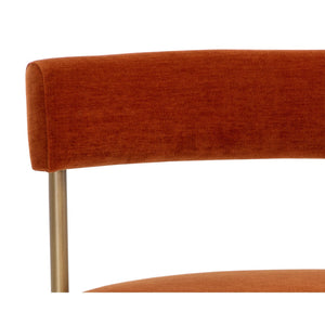 Seneca Counter Stool - Antique Brass - Danny Rust