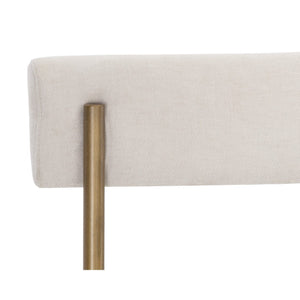 Seneca Dining Chair - Antique Brass - Danny Ivory