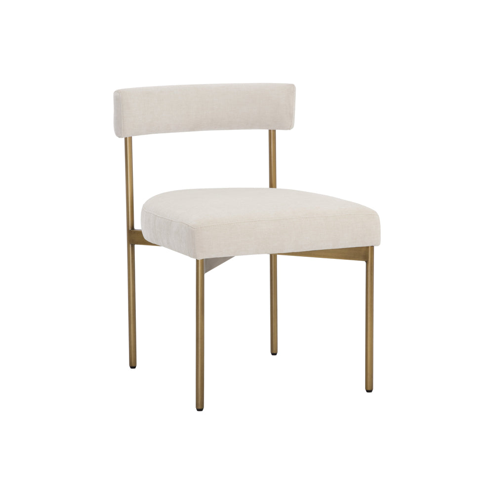 Seneca Dining Chair - Antique Brass - Danny Ivory