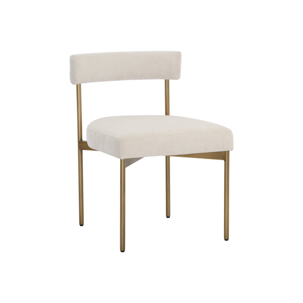 Seneca Dining Chair - Antique Brass - Danny Ivory