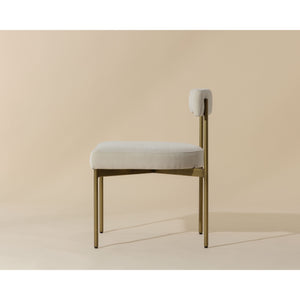 Seneca Dining Chair - Antique Brass - Danny Ivory