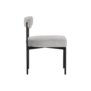 Seneca Dining Chair - Black - Polo Club Stone